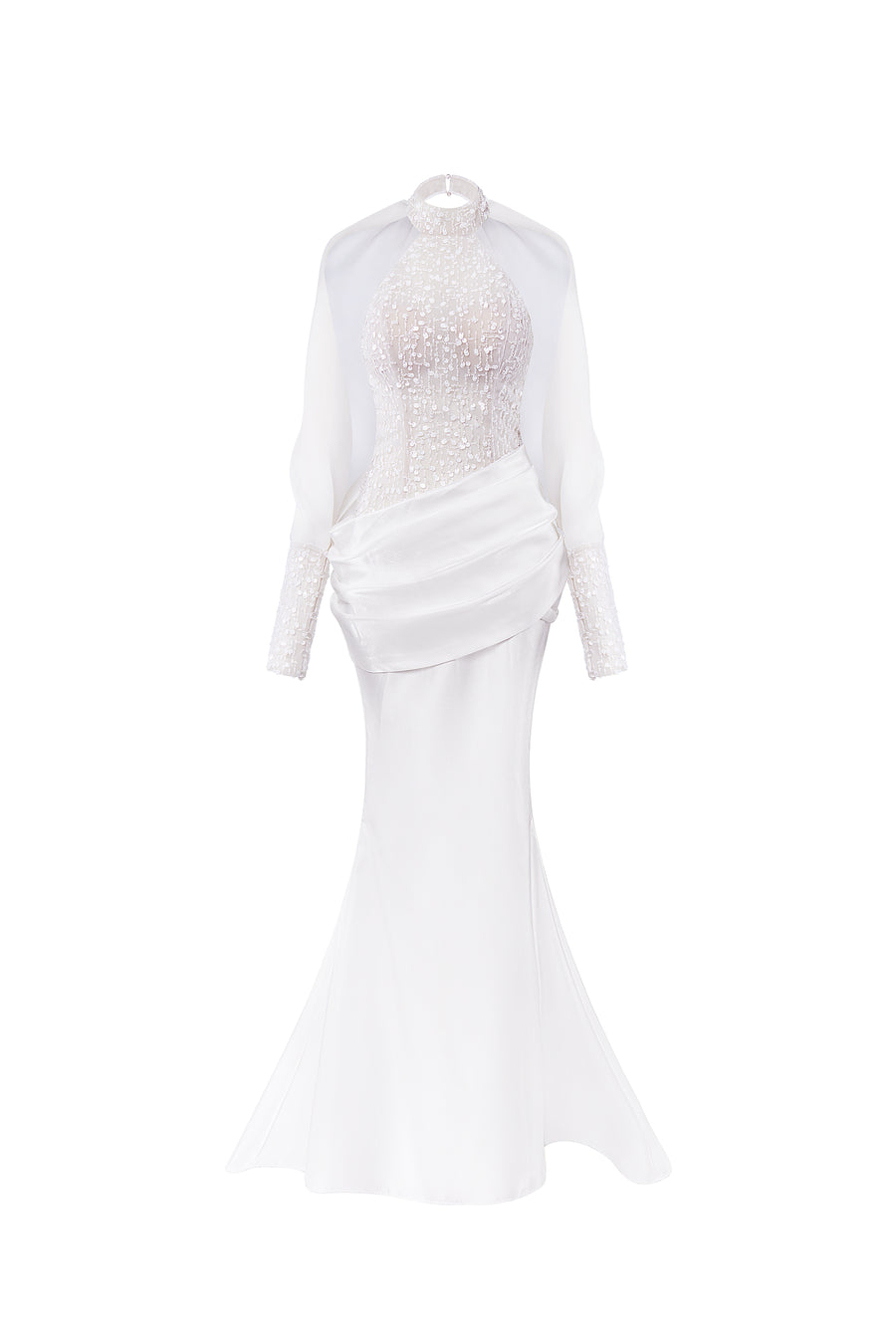 ELISORA Sheer Mermaid Dress