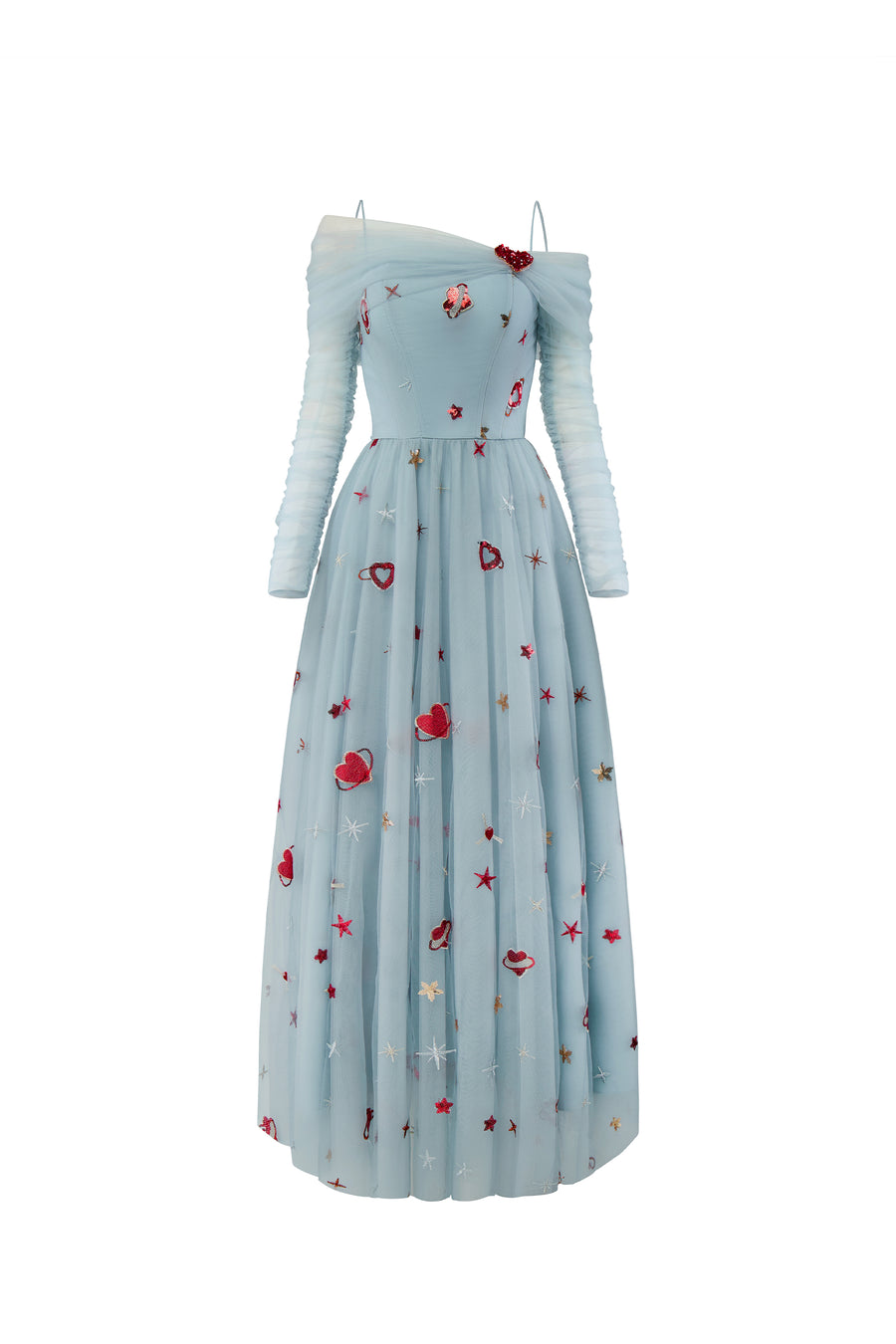 VELOURA Midi Dress
