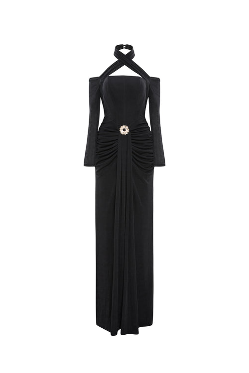 ame maxi dress ROCOCO SAND Ame Maxi Dress in White