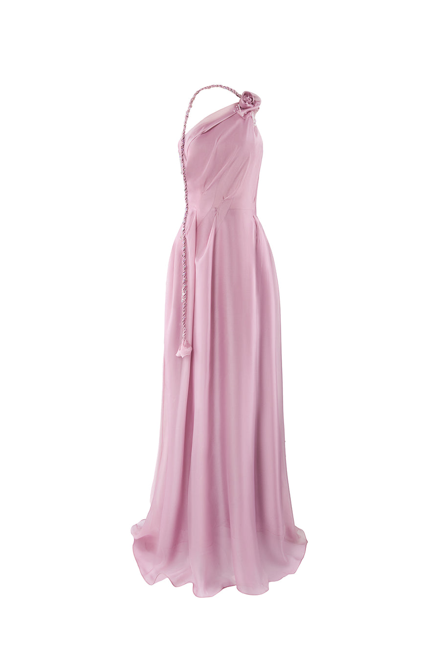 AMOURIA One-shoulder Maxi Dress