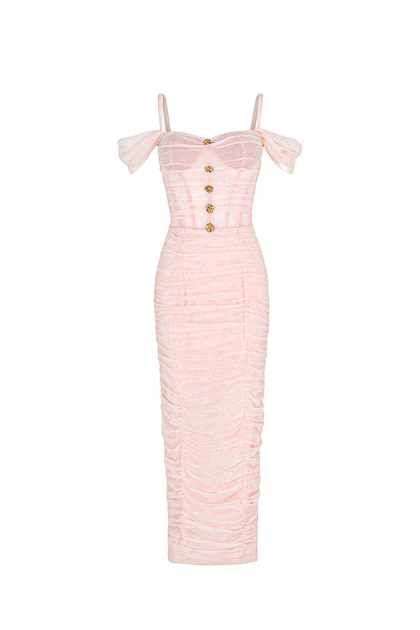 EVELYN Bodycon Midi Dress