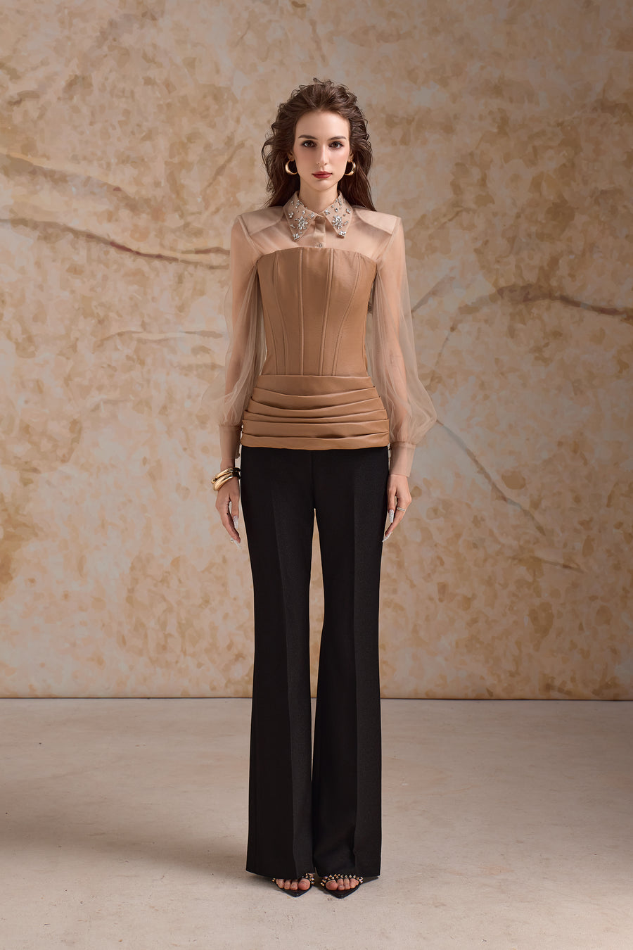 SOLINE Wide-leg Pants